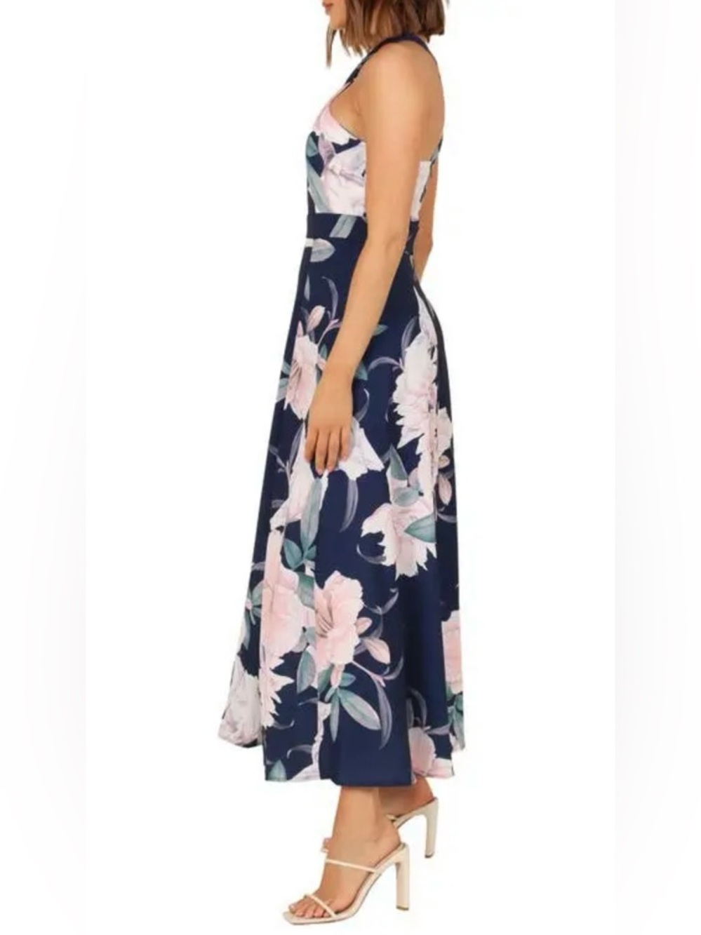 NWT Petal & Pup Miara Floral Print Halter Dress - Picture 3 of 7